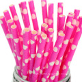 Environmental Colorful Straight Drinking Straw Paper Straw